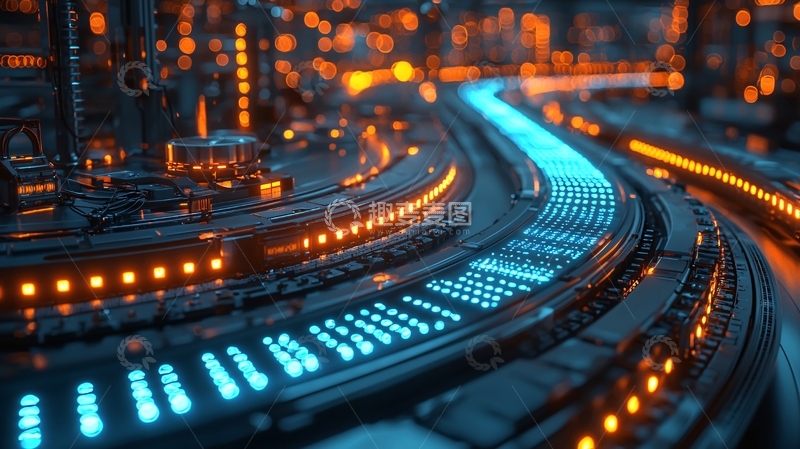 高清大图下载【趣麦麦图】未来科技感城市