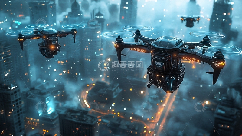 高清大图下载【趣麦麦图】未来城市