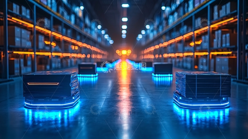 高清大图下载【趣麦麦图】智能仓库