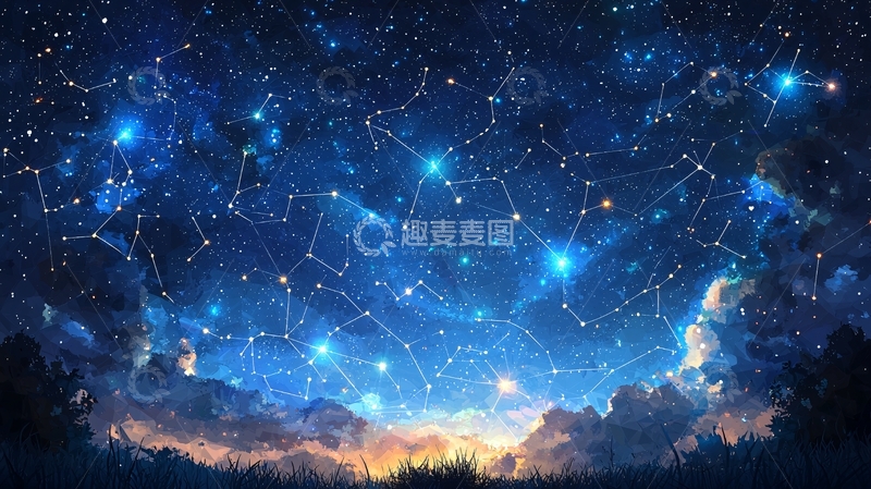 高清大图下载【趣麦麦图】星空