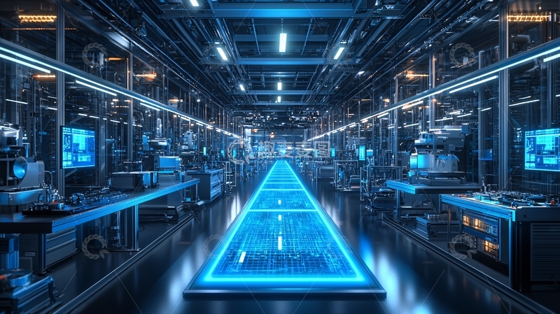 高清大图下载【趣麦麦图】未来科技工厂