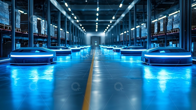 高清大图下载【趣麦麦图】智能仓储系统