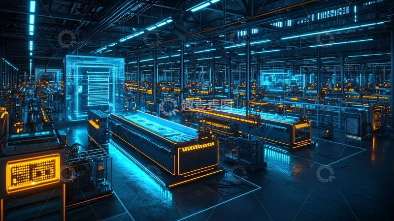 高清大图下载【趣麦麦图】未来科技感超市