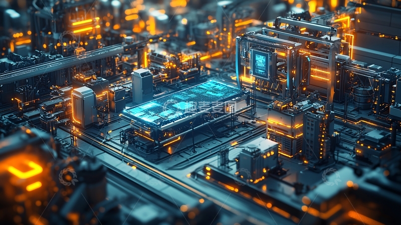 高清大图下载【趣麦麦图】未来科技感电路板