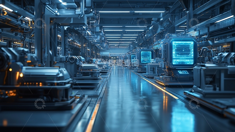 高清大图下载【趣麦麦图】未来工厂