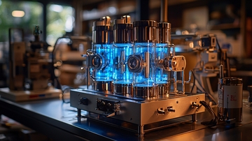 蒸汽朋克风格咖啡机