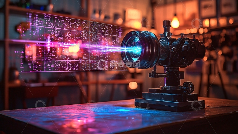 高清大图下载【趣麦麦图】复古科技设备