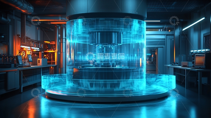 高清大图下载【趣麦麦图】未来科技实验室