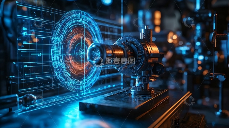 高清大图下载【趣麦麦图】科技感十足的精密仪器