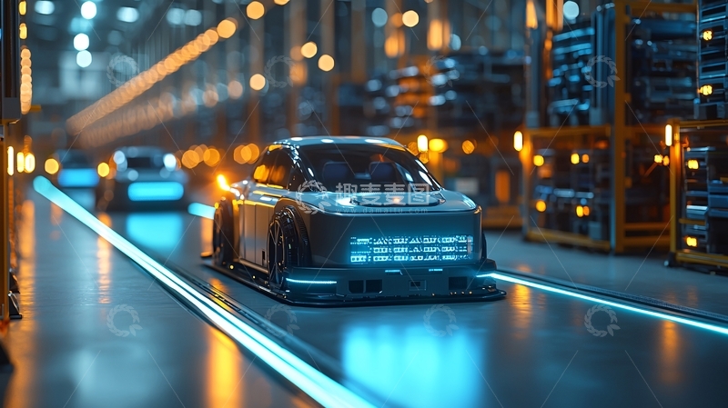 高清大图下载【趣麦麦图】未来科技感汽车