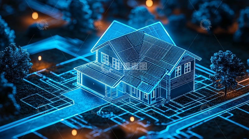 高清大图下载【趣麦麦图】智慧家居