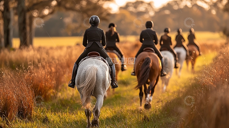 高清大图下载【趣麦麦图】骑马