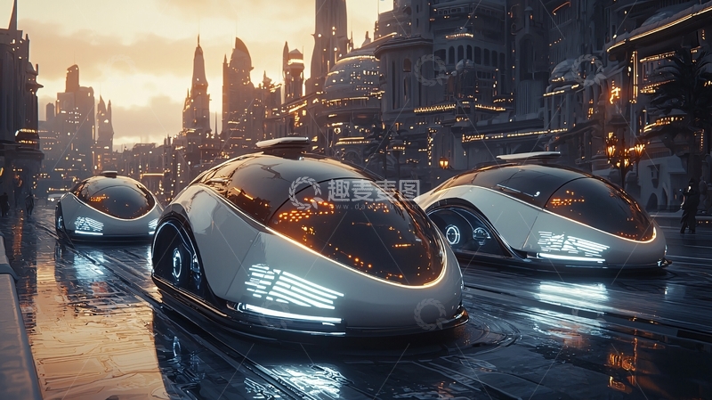 高清大图下载【趣麦麦图】未来城市