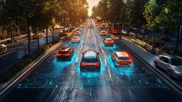 自动驾驶汽车城市道路