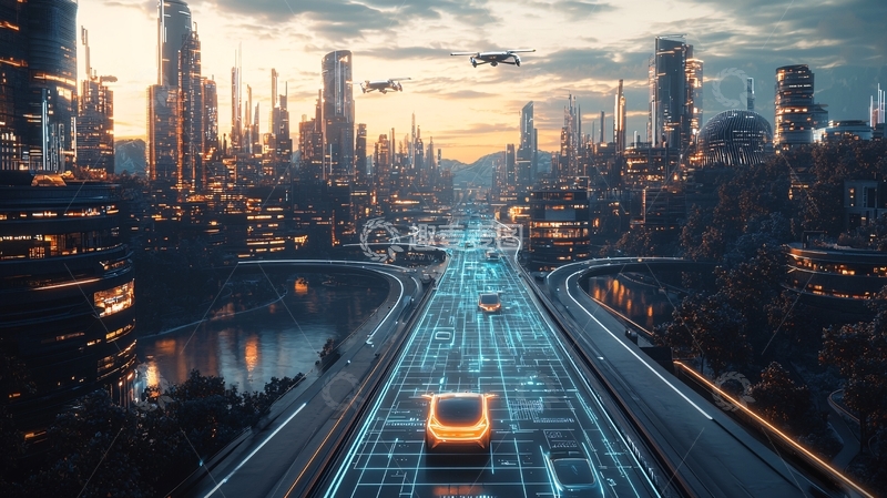 高清大图下载【趣麦麦图】未来城市