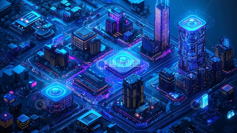 高清大图下载【趣麦麦图】未来科技城市172