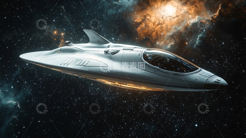 高清大图下载【趣麦麦图】宇宙飞船