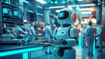 未来科技感机器人