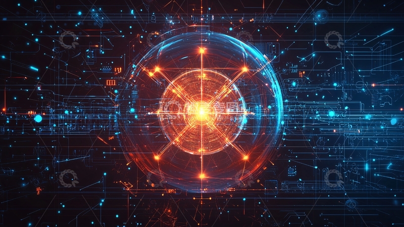 高清大图下载【趣麦麦图】科技感炫酷球体