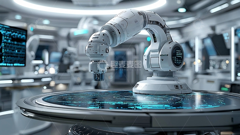 高清大图下载【趣麦麦图】未来科技实验室