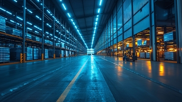 现代化智能仓储物流中心