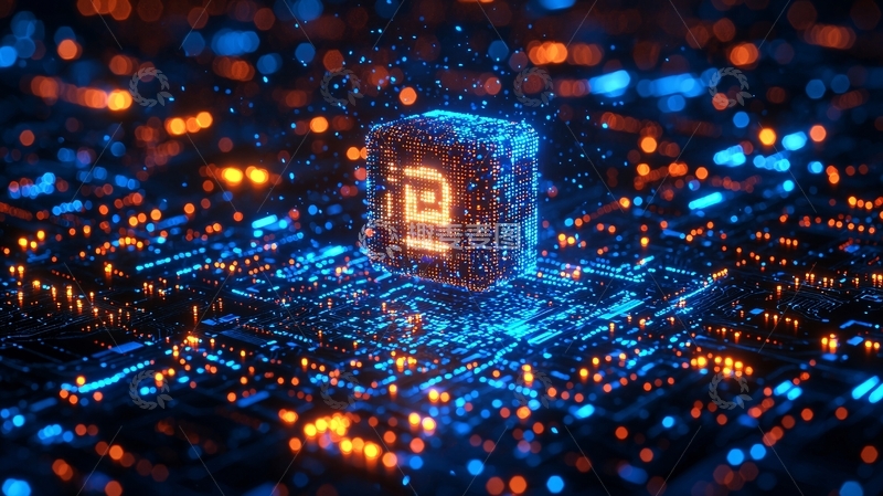 高清大图下载【趣麦麦图】科技感炫酷芯片