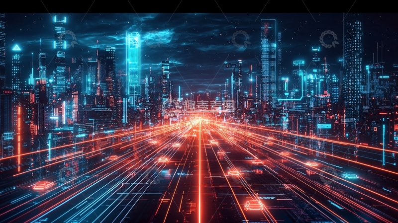 高清大图下载【趣麦麦图】未来科技城市175