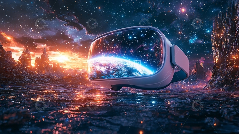 高清大图下载【趣麦麦图】VR眼镜