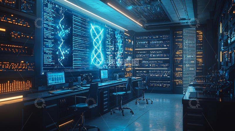 高清大图下载【趣麦麦图】未来科技实验室