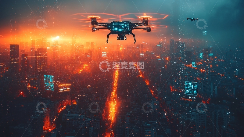 高清大图下载【趣麦麦图】未来城市