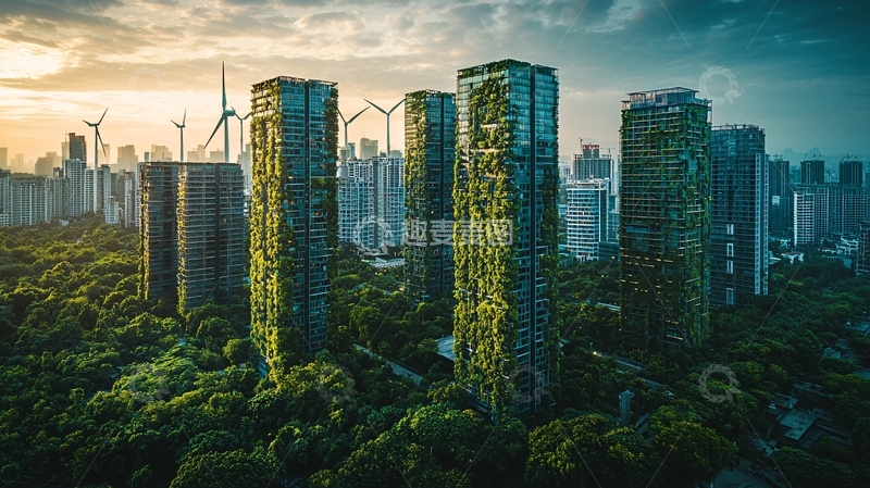 高清大图下载【趣麦麦图】绿色建筑45