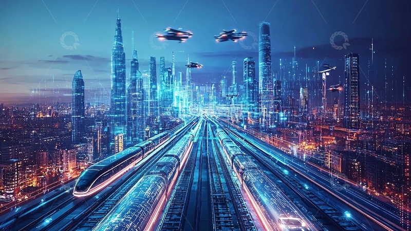 高清大图下载【趣麦麦图】未来科技城市179