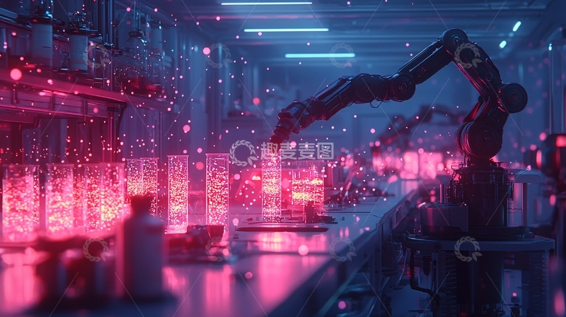 高清大图下载【趣麦麦图】未来科技实验室