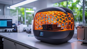 实验室桌面3D打印机