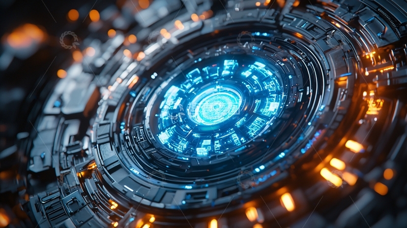 高清大图下载【趣麦麦图】科技感十足的未来机械