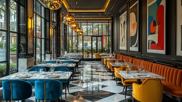 高级餐厅室内设计