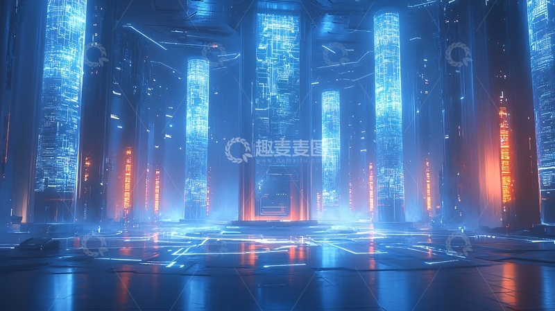 高清大图下载【趣麦麦图】未来科技感场景