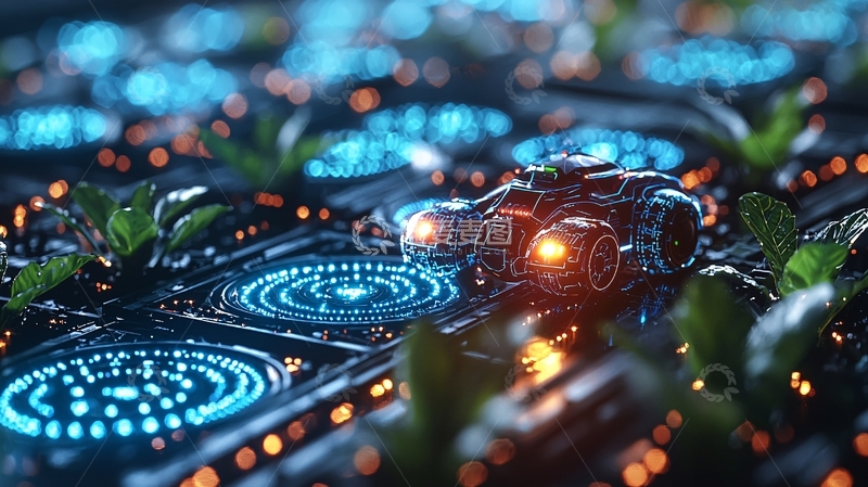 高清大图下载【趣麦麦图】未来科技感