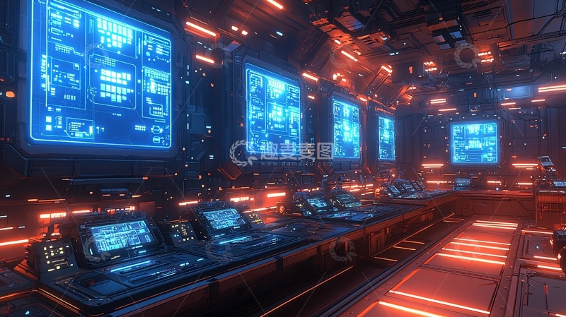 未来科技控制中心