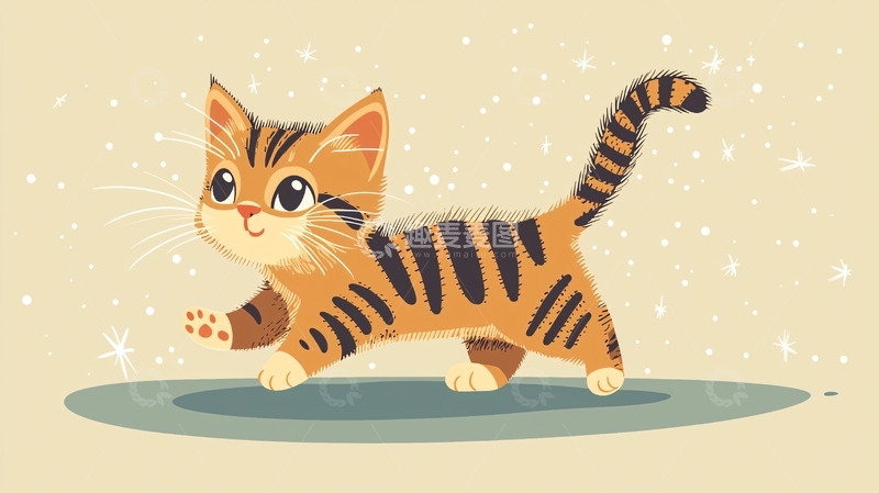 高清大图下载【趣麦麦图】可爱小猫