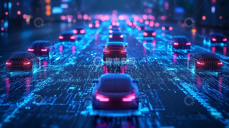 高清大图下载【趣麦麦图】未来城市交通