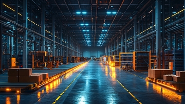 现代化智能仓储物流中心