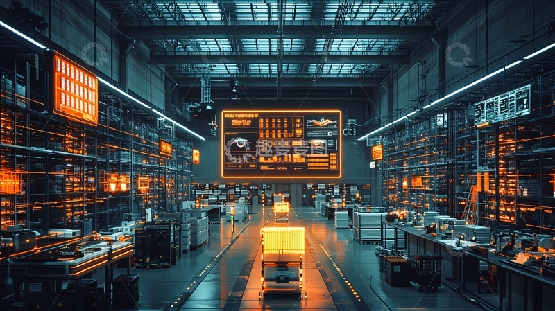 高清大图下载【趣麦麦图】未来科技感商店