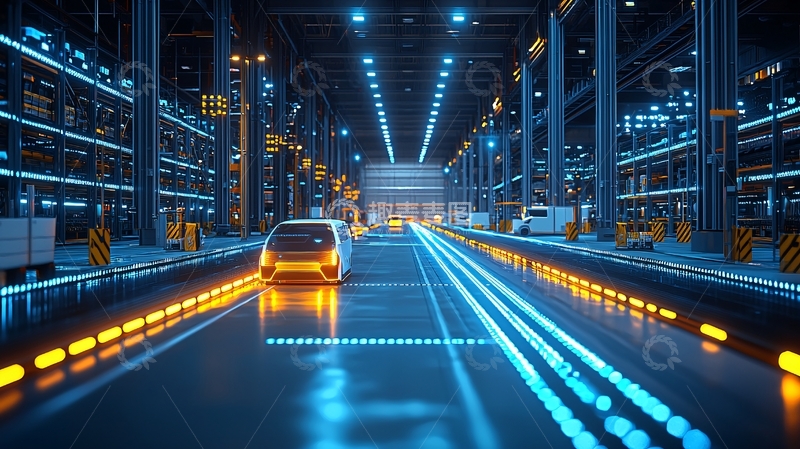 高清大图下载【趣麦麦图】未来科技感工业场景