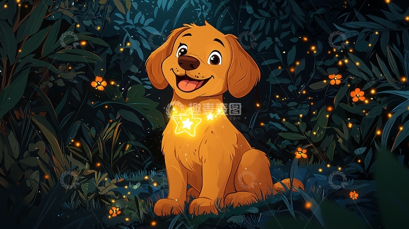 高清大图下载【趣麦麦图】小狗