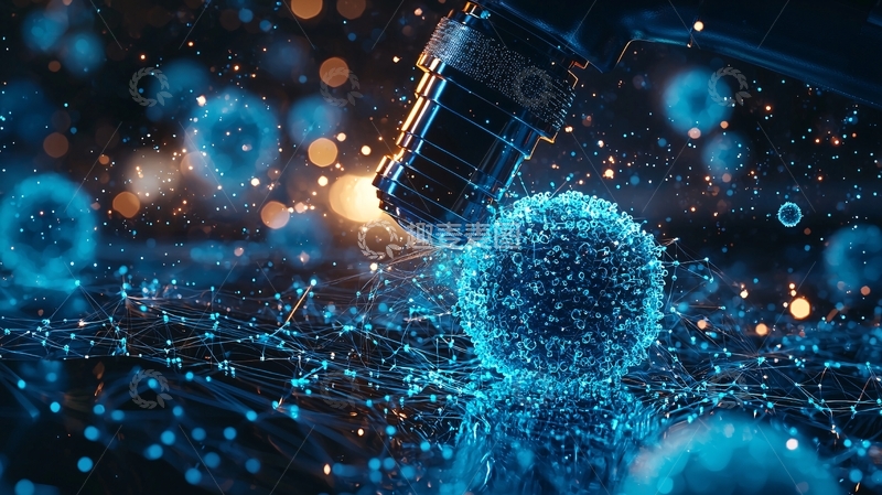 高清大图下载【趣麦麦图】微观世界病毒捕捉