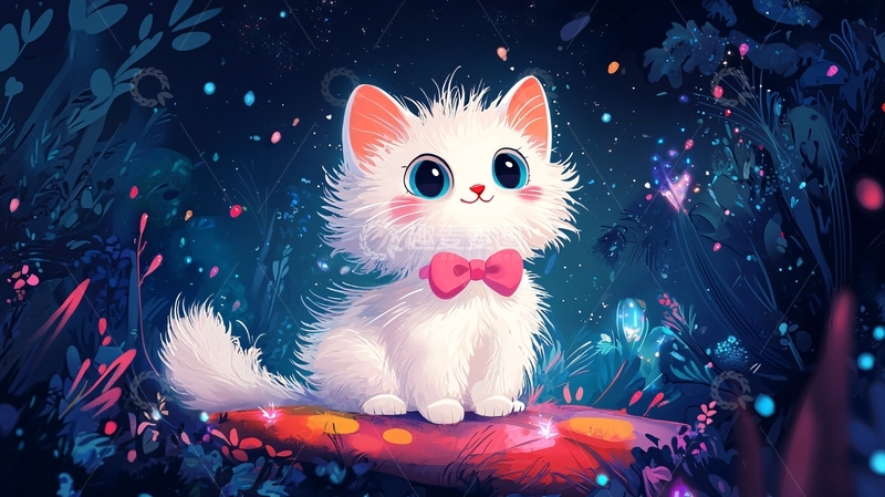 高清大图下载【趣麦麦图】-可爱猫咪8