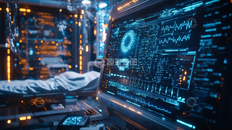 高清大图下载【趣麦麦图】未来科技医疗室