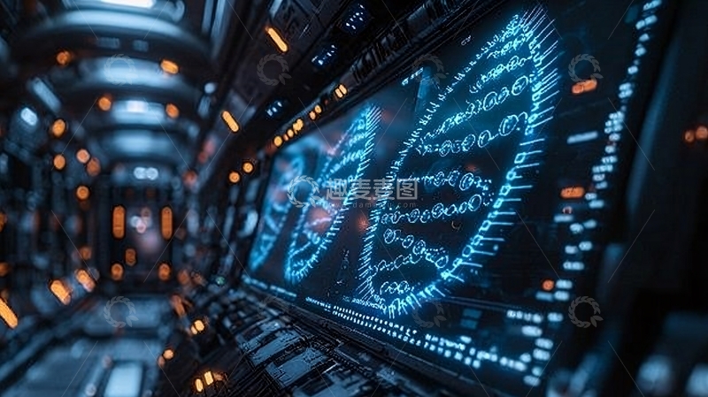 高清大图下载【趣麦麦图】科幻未来科技界面