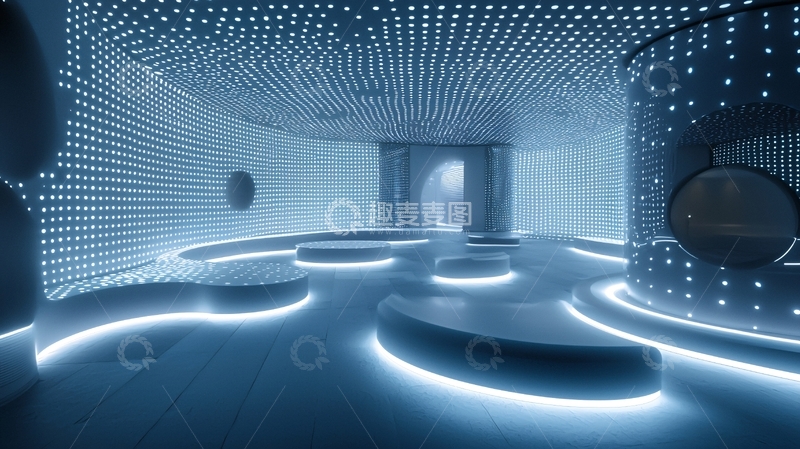 高清大图下载【趣麦麦图】科技感未来感空间